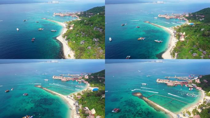 海南陵水分界洲岛航拍视频