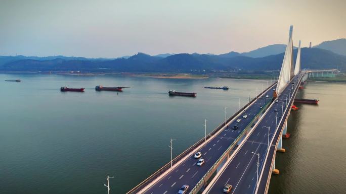 肇庆阅江大桥宣传片 肇庆风景 城市风光