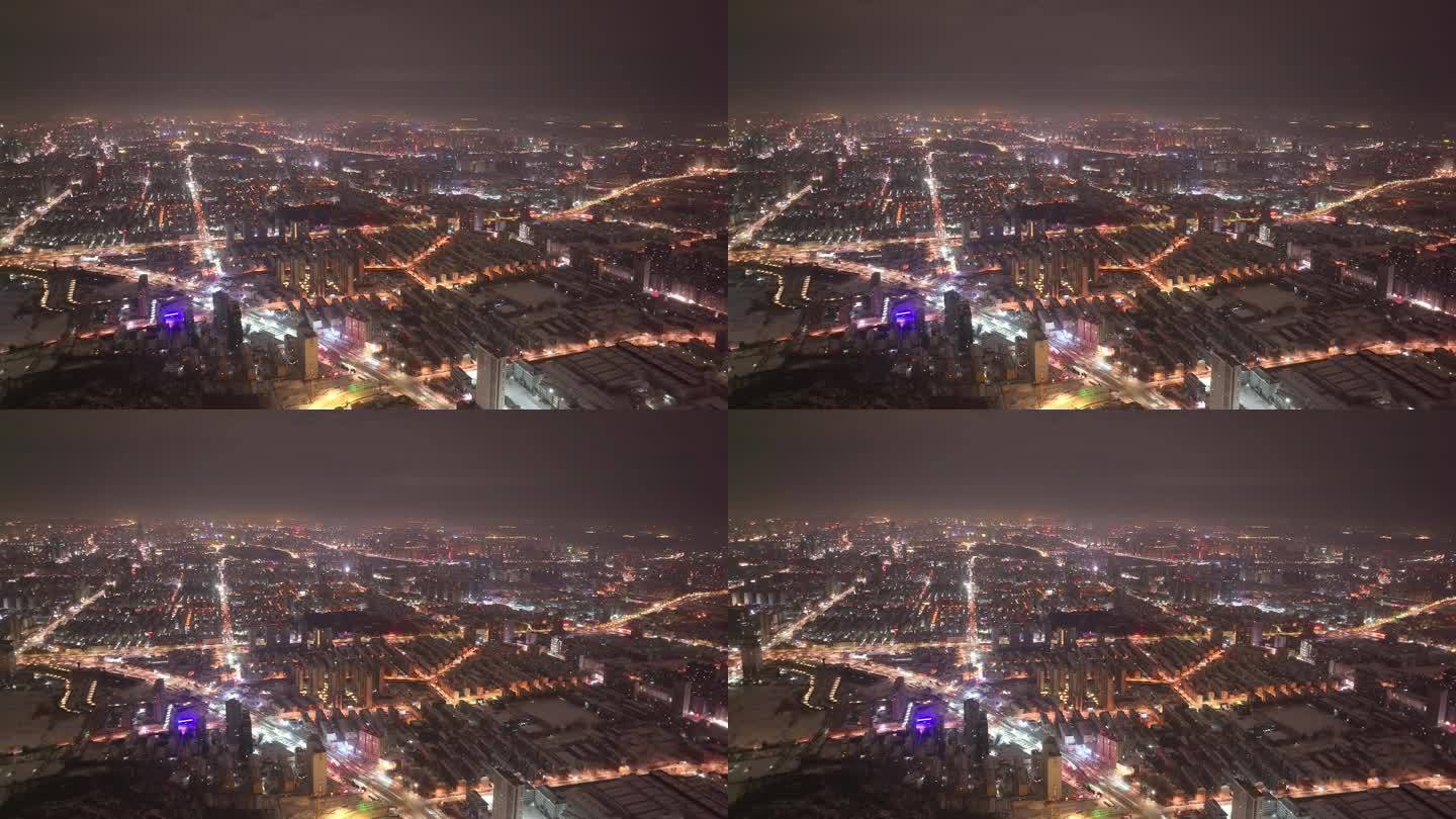 济南中央商务区夜景