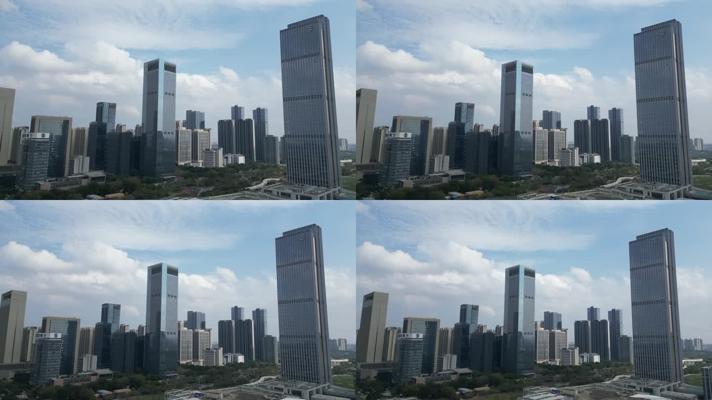 高楼大厦 城市核心区