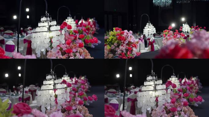 两片灯装饰布置结婚婚礼