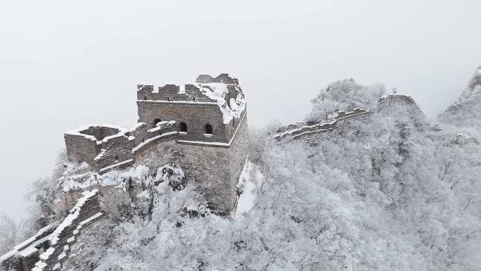 长城雪景444