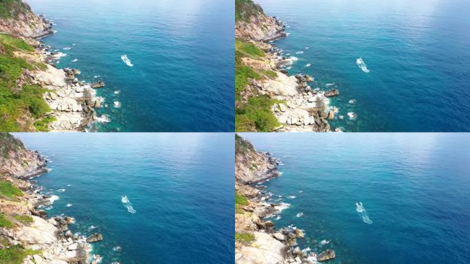 海南陵水分界洲岛航拍视频