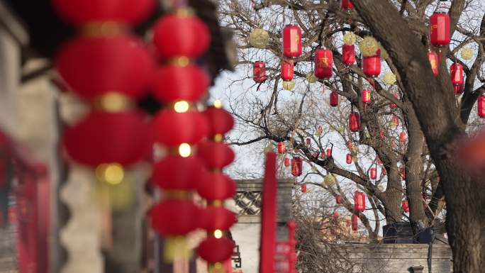 春节元宵节喜庆年味