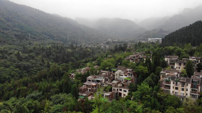 峨眉山 七里坪 公园 森林 青山绿水