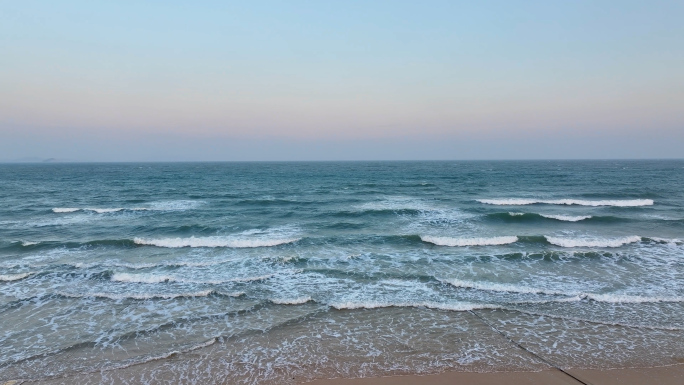 大气海边海浪沙滩浪花