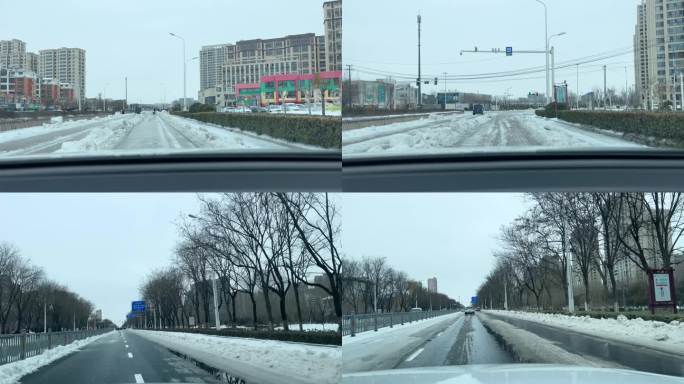 道路雨雪冰冻（睢宁）