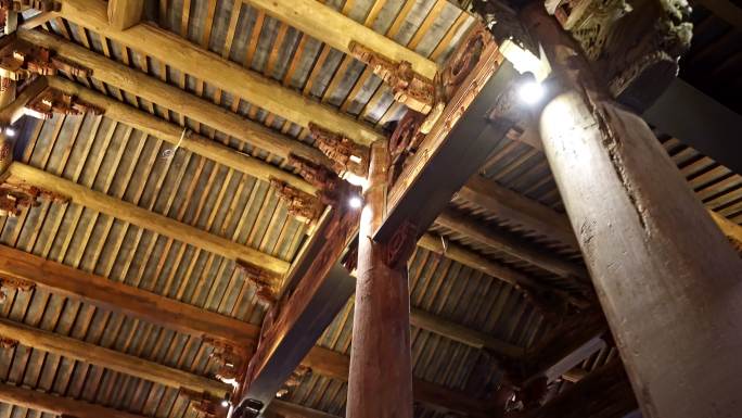 明朝建筑风格古代博物馆