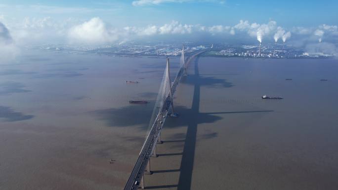 苏通大桥云海延时视频集合