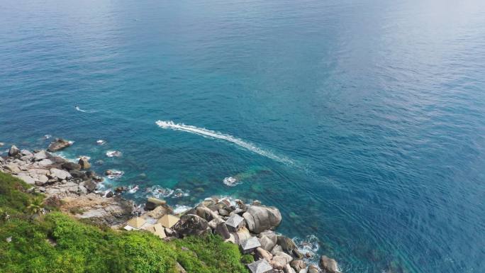 海南陵水分界洲岛航拍视频