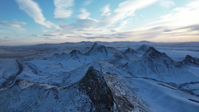 山川 山 雪山 冰川遗迹