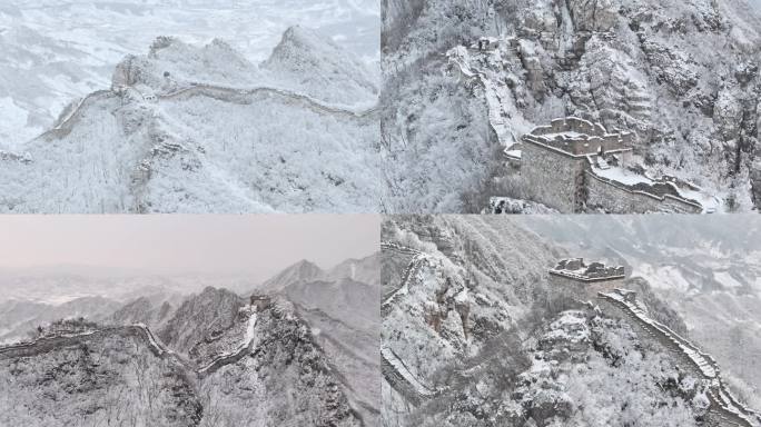 长城雪景1133