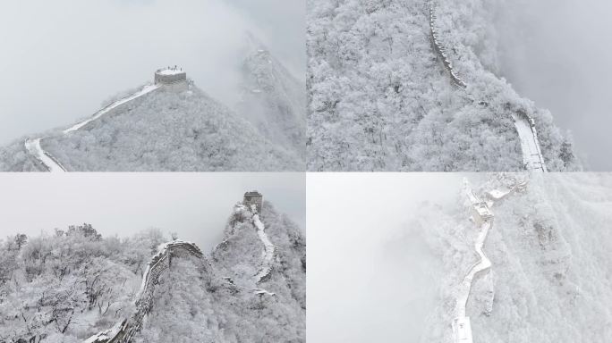 长城雪景555