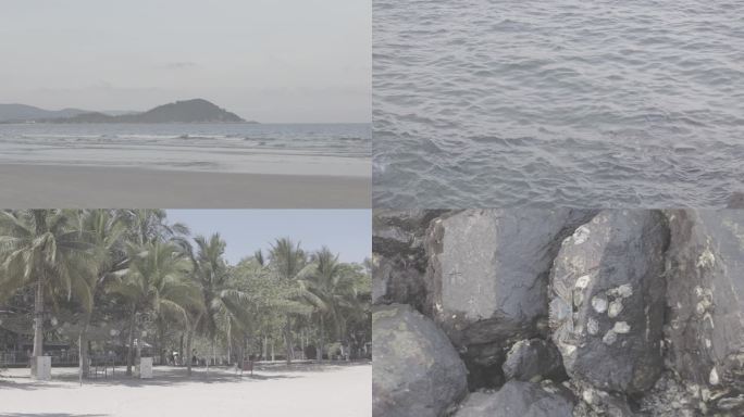 【4K 50p】热带海洋海浪海岸海滩沙滩