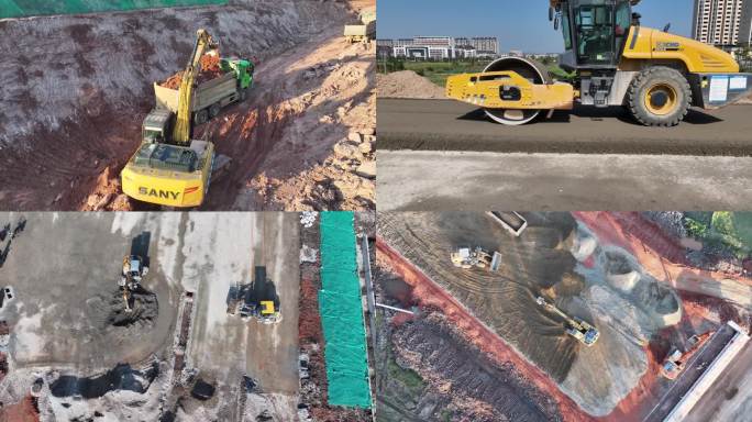 公路道路铺装建设施工 基础设施建设