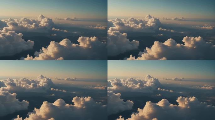 云雾云朵云层延时天空视频素材云朵天晴