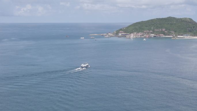 【4K】海南陵水分界洲岛海岛旅游景区航拍