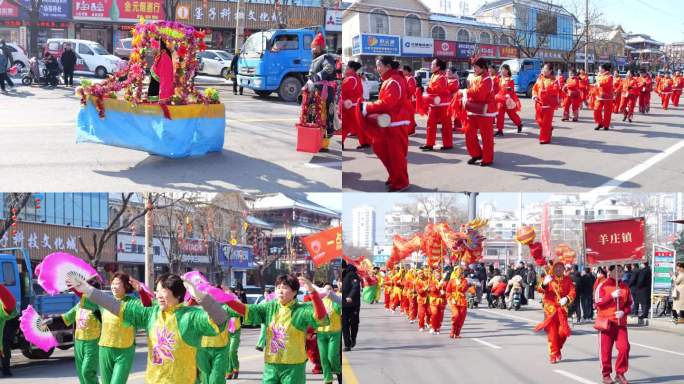 年 非物质文化遗产 春节表演 元宵游行