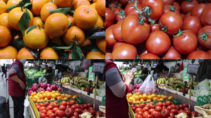 火龙果 西红柿 橘子 维生素 番茄素