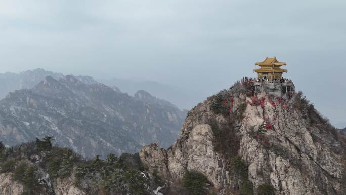 河南老君山自然风景区迷人风光