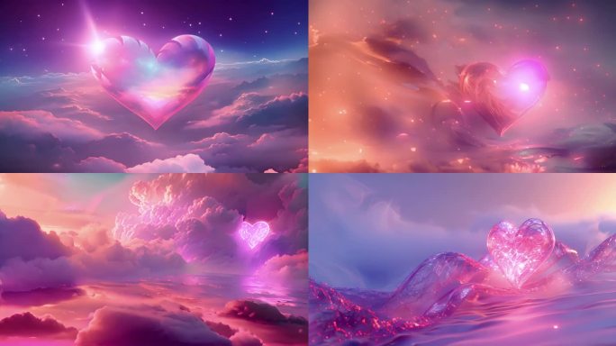 【合集】y2k心 4k爱心背景