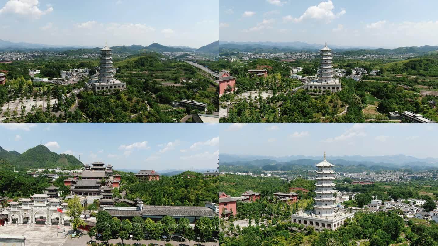 合集视频贵州大兴国寺4K航拍