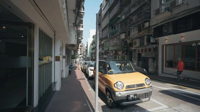 澳门小巷街道街景