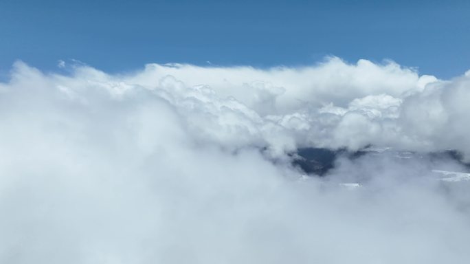 4K高清雪山云海延时摄影空镜