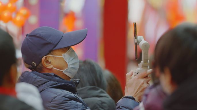 城市新年北京过年氛围百姓安居乐业