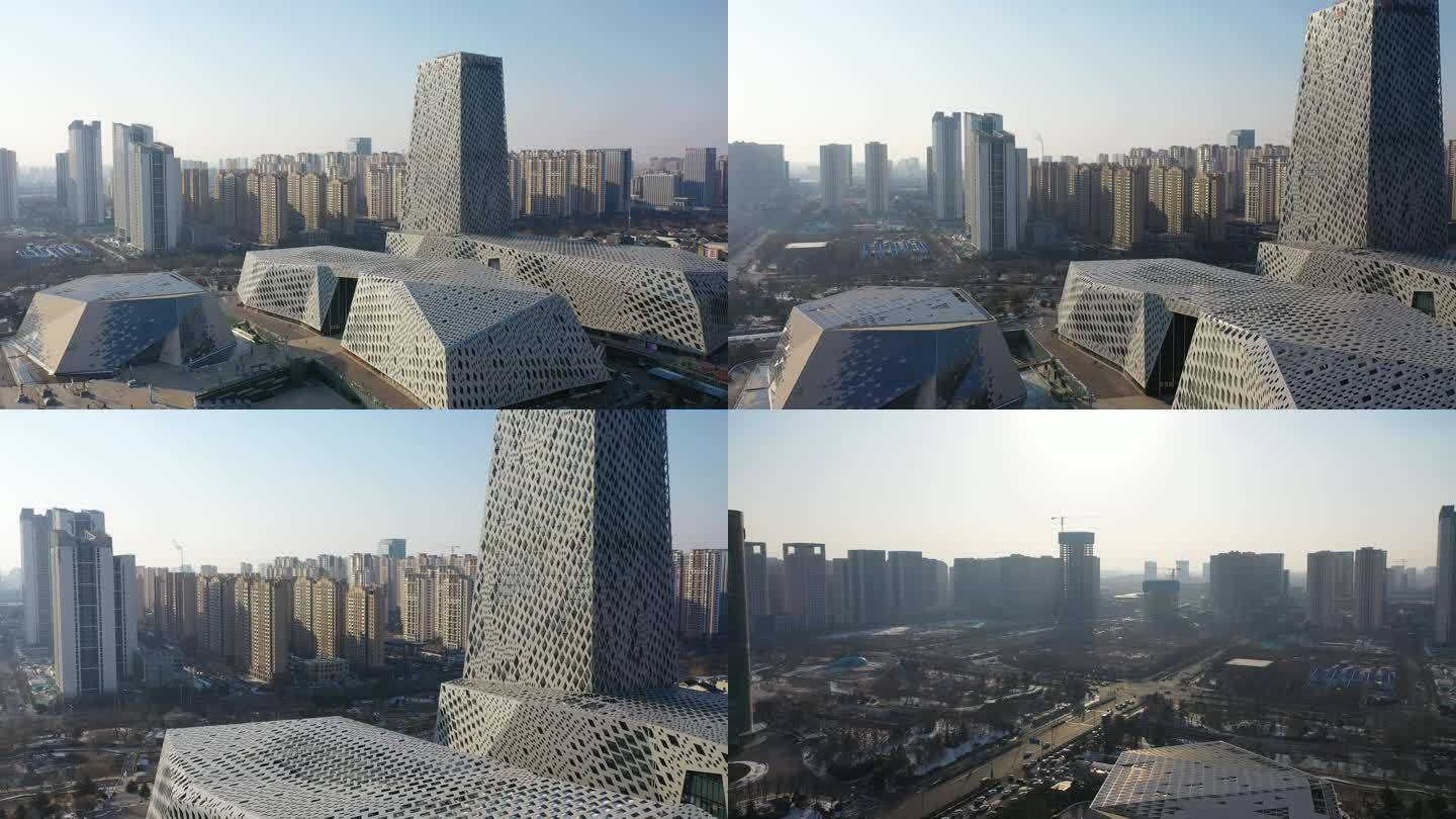 山东济南：山东省会文化艺术中心建筑群