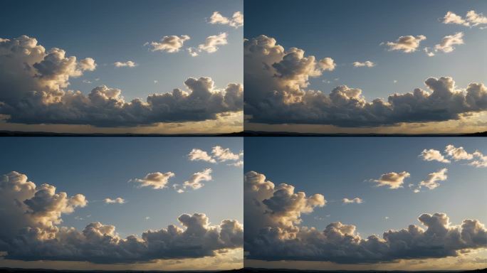 云雾云朵云层延时天空视频素材云朵天空