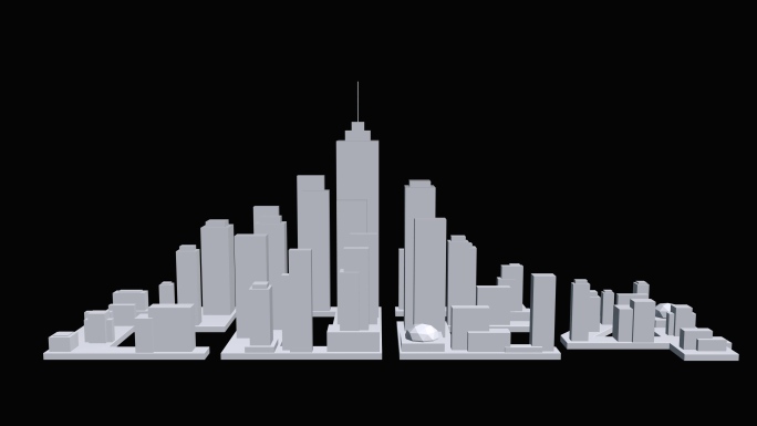 e3d模块化城市模型