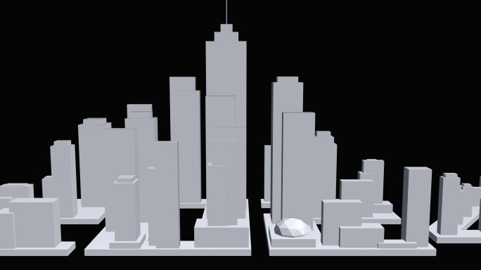 e3d模块化城市模型