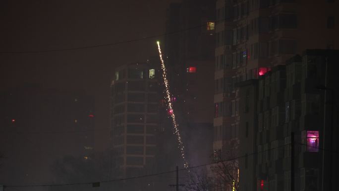 烟花 加特林 人间烟火气 过年 春节