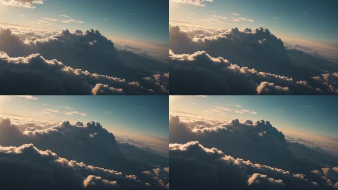 云雾云朵云层延时天空视频素材云朵动态