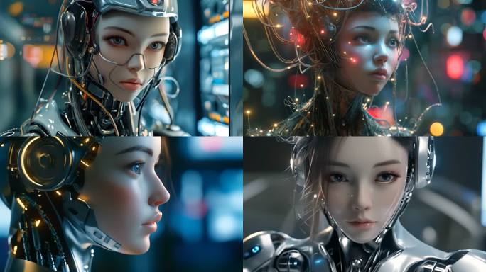 4K人工智能机器人视频合集