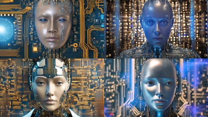 人工智能 AI机器人 智能未来硅基生命