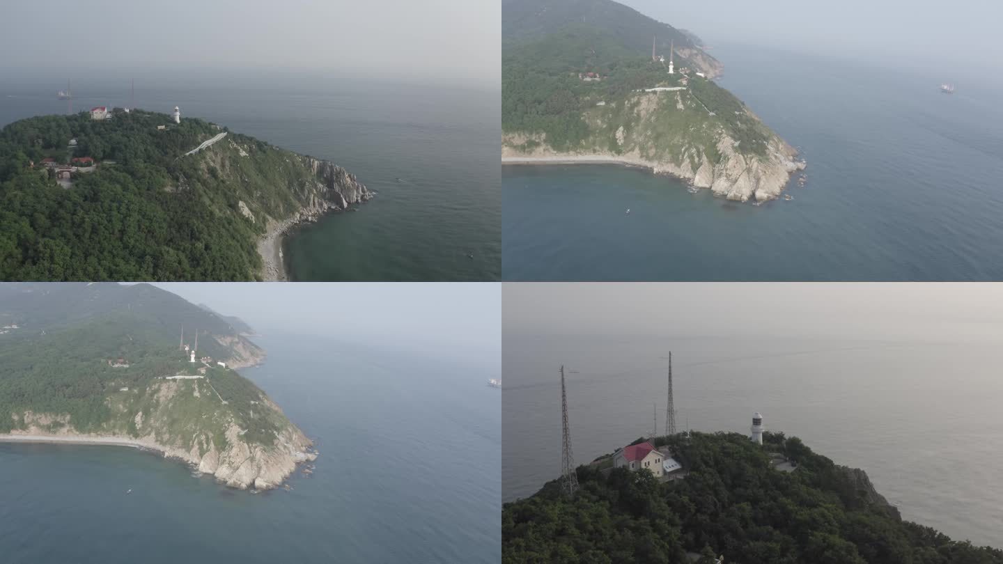 旅顺 灯塔 黄渤海分界线 大海 山海