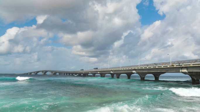 马尔代夫 中马友谊大桥 延时摄影