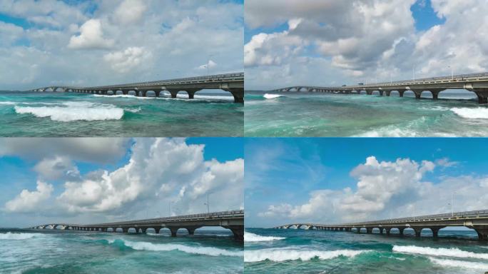 马尔代夫 中马友谊大桥 延时摄影