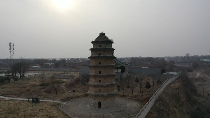 陕西 大荔 岱祠岑楼、金龙寺塔