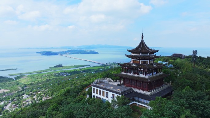 苏州太湖渔洋山太湖大桥