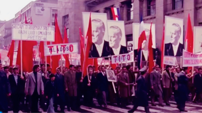70年代 南斯拉夫 国庆与生活影像