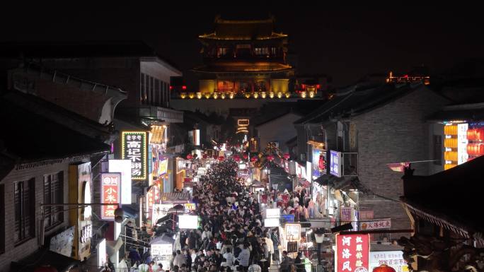 洛阳市老城区丽景门西大街