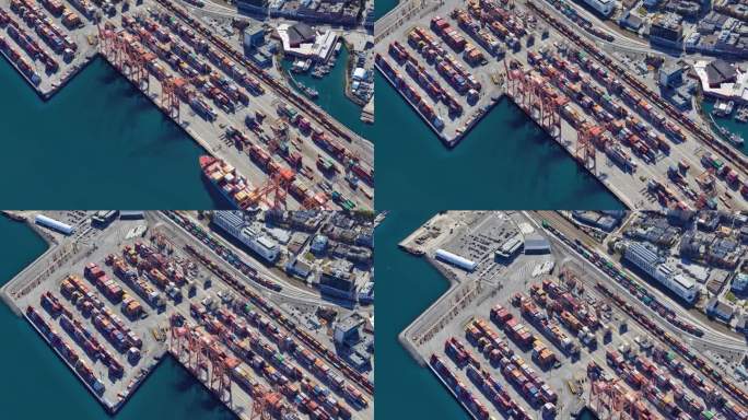 港口 码头 沿海 一带一路 集装箱