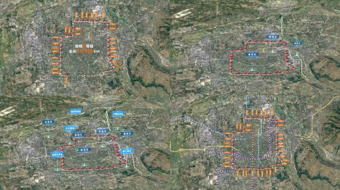 陕西西安地铁网8号线地图各站点规划途径区