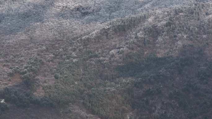 浙西天池 江南第一池 杭州 雪山 雾凇