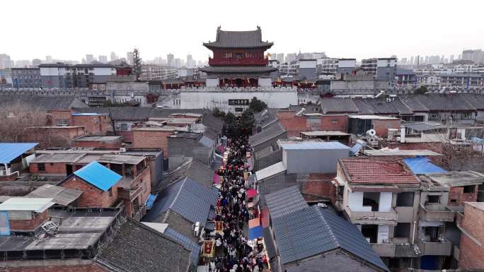 洛阳市老城区丽景门西大街