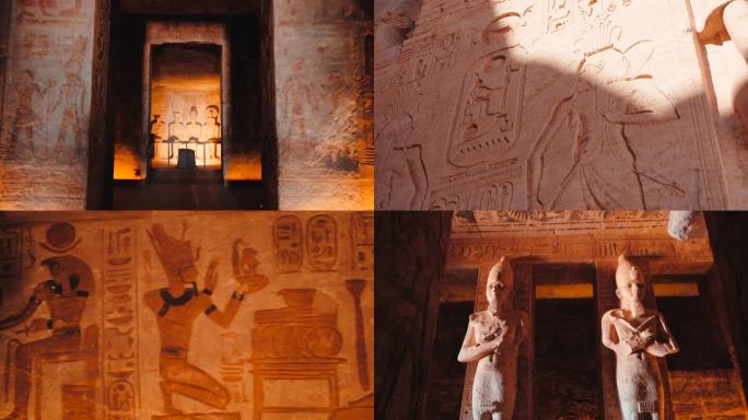4k 埃及 阿布辛贝神庙