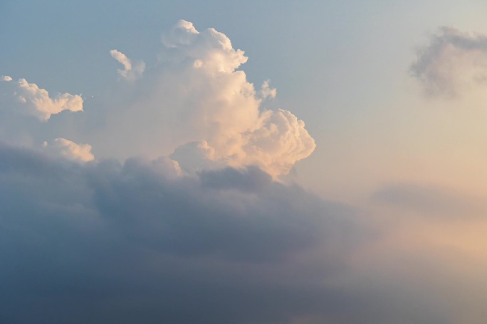 夏天的云空镜 宣传片 日漫风格 延时摄影